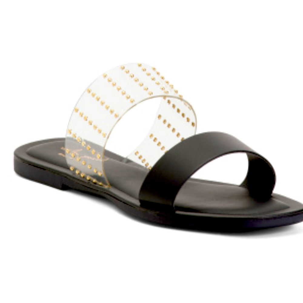 MILA PAOLI
  Sandals with two bands Made In Italy
